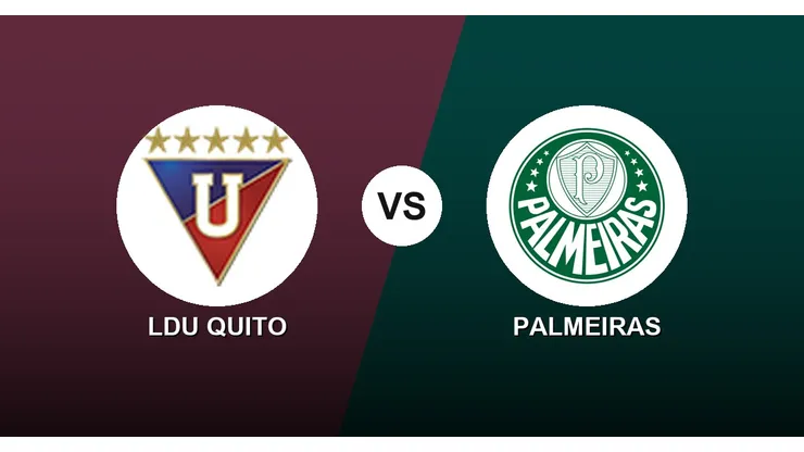 LDU Quito vs. Palmeiras por la Copa Libertadores.