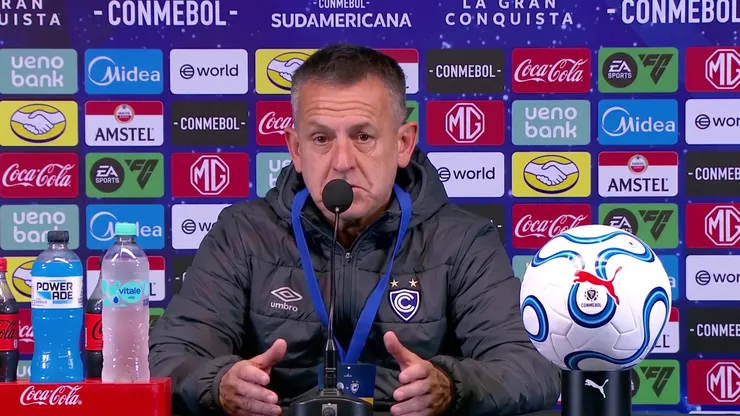 Horacio Melgarejo habló en conferencia de prensa.
