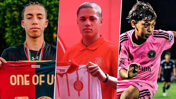 Soufian Rahim Delgado, Cristóbal Trallero Chávez y Amir Castillo Kouhen, los afroperuanos que están siendo seguidos por la FPF.