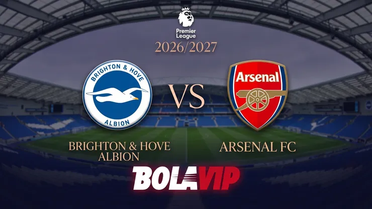 Brighton y Arsenal se enfrentan por la Premier League.