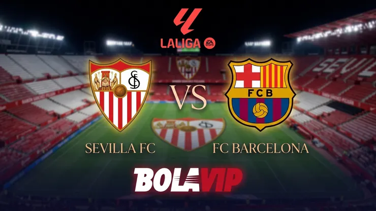 Sevilla y Barcelona se enfrentan por LaLiga en el Ramón Sánchez-Pizjuán.
