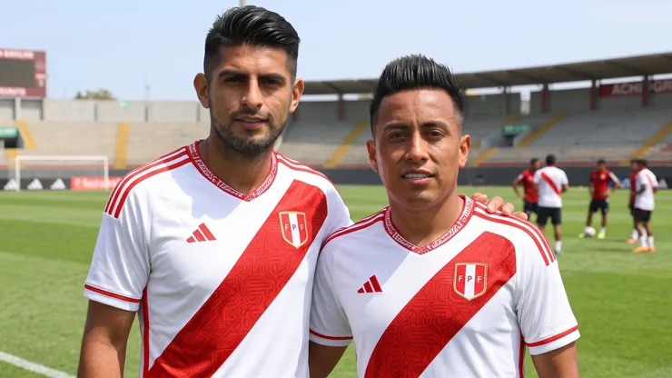 Carlos Zambrano y Christian Cueva.