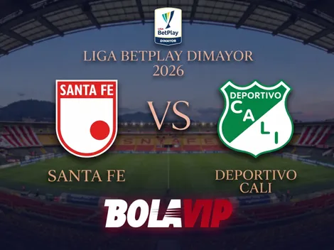 Independiente Santa Fe vs. Deportivo Cali: ¿A qué hora y dónde ver EN VIVO por TV y streaming online?