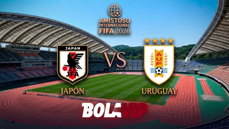 Japón recibe a Uruguay en un amistoso internacional.