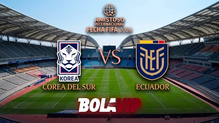 Corea del Sur y Ecuador se enfrentan en Suwon en un amistoso internacional.