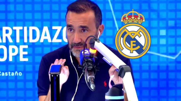 Juanma Castaño, periodista de la Cadena Cope, protagonista del polémico video del Real Madrid.