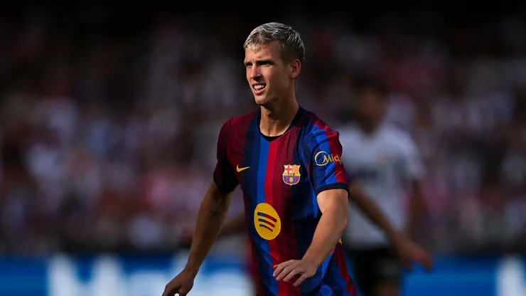 Dani Olmo, jugador del FC Barcelona.
