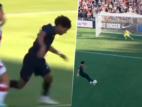 El polémico penal que el árbitro le dio a Estados Unidos ante Perú: Tillman lo cambió por gol