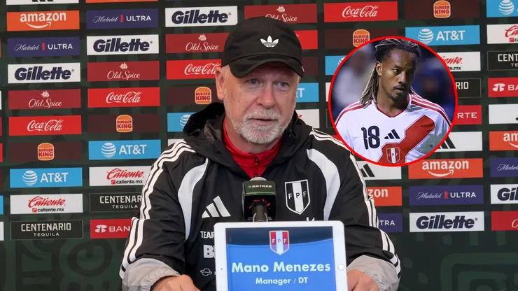 Mano Menezes habló sobre André Carrillo y la posibilidad que juegue ante México.