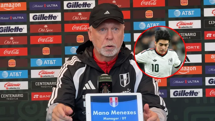 Mano Menezes elogió a Gilberto Mora, joven figura de México.