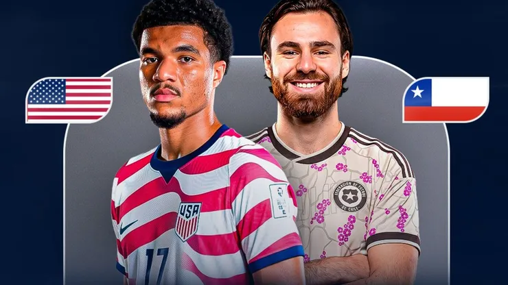 Estados Unidos vs. Chile por Amistoso FIFA.