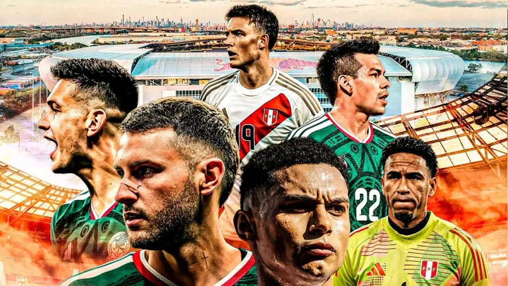 Perú vs. México por Amistoso FIFA.