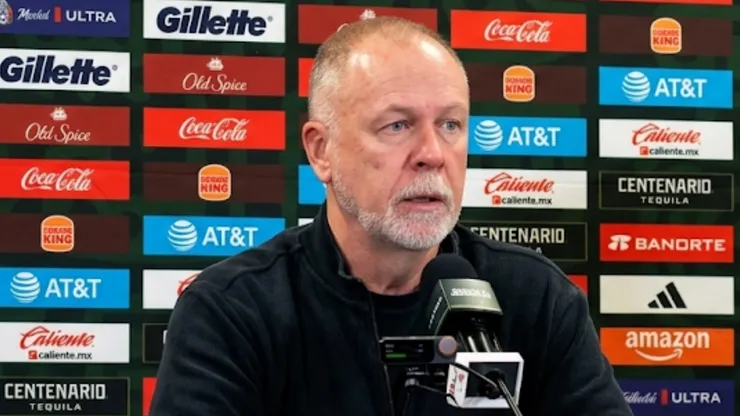 Mano Menezes, en conferencia de prensa post partido ante México.