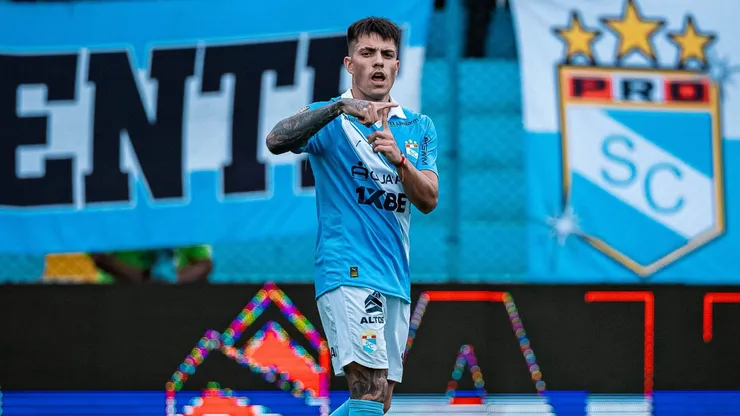 Santiago González, delantero de Sporting Cristal.