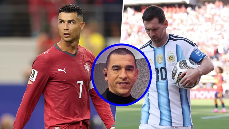 Víctor Hugo Aristizábal habló sobre el escándalo de CR7 e involucró a Messi.