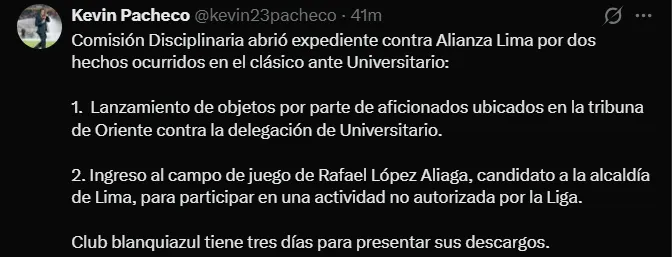 Fuente: @kevin23pacheco