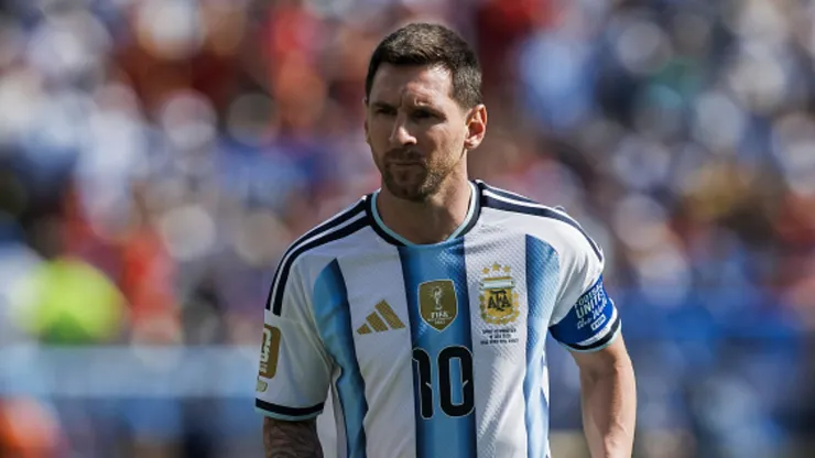 Lionel Messi, capitán de Argentina.
