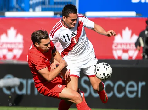 Perú volvió a jugar mal y Canadá le ganó con doblete de Jacob Shaffelburg