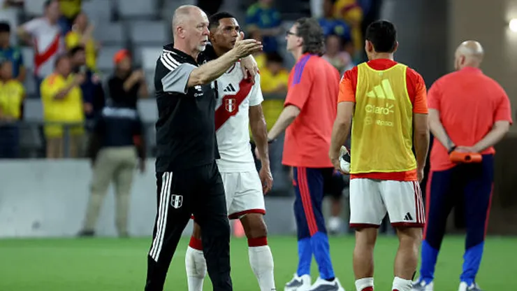 Mano Menezes señaló al culpable de la caída de Perú vs. Colombia.