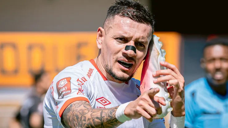 Carlos Garcés, autor de uno de los goles de Cienciano ante CD Moquegua.