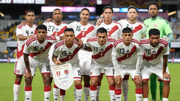 El último equipo titular de Perú en la reciente fecha FIFA.