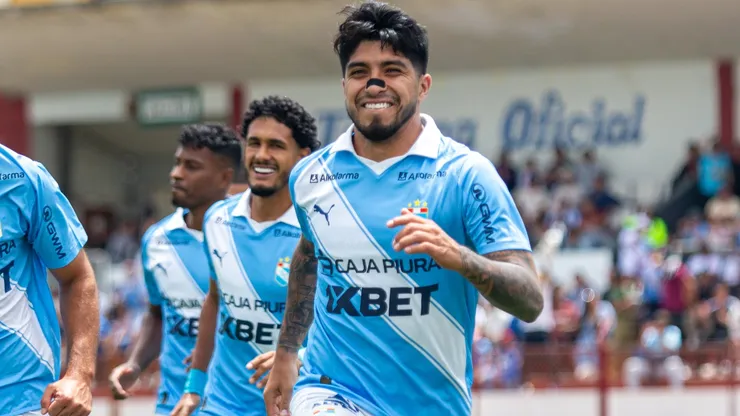 La felicidad de Luis Iberico, autor del gol del triunfo para Sporting Cristal.