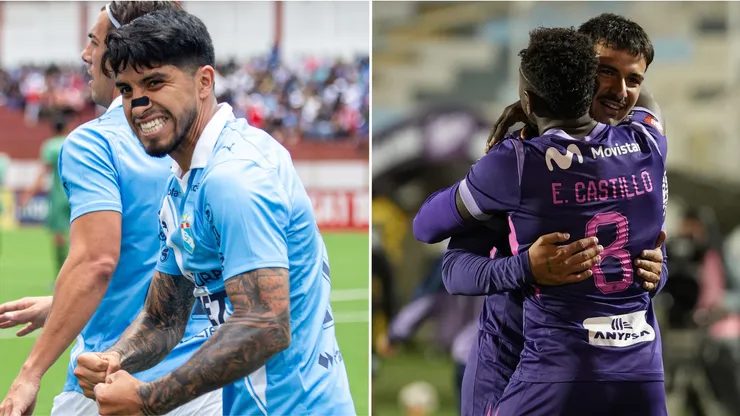 Sporting Cristal y Alianza Lima.