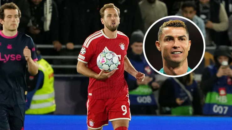 Harry Kane volvió a marcar en Champions League y acecha a CR7.