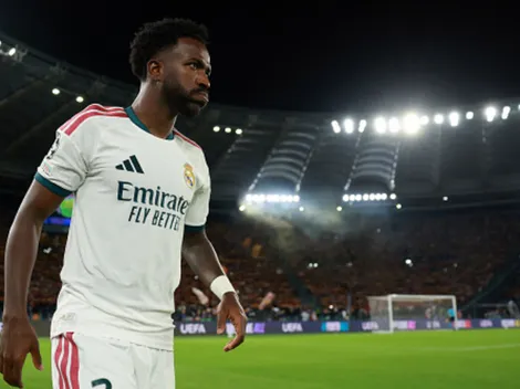 VIDEO: así reaccionó Vini Jr. al ser cambiado en plena remontada de Real Madrid ante Roma
