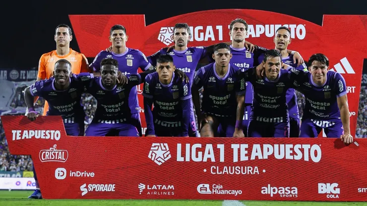El equipo titular de Alianza Lima en el partido ante Atlético Grau.