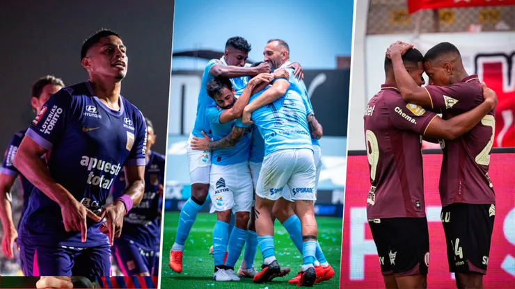 Las cinco fechas del Torneo Clausura que le quedan a Sporting Cristal, Alianza Lima y Universitario.