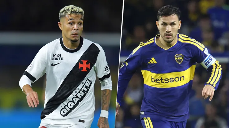 Adson y Leandro Paredes, figuras de Vasco da Gama y Boca Juniors, respectivamente.