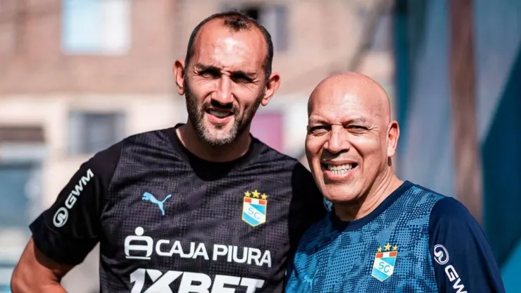 Hernán Barcos y Roberto Mosquera.