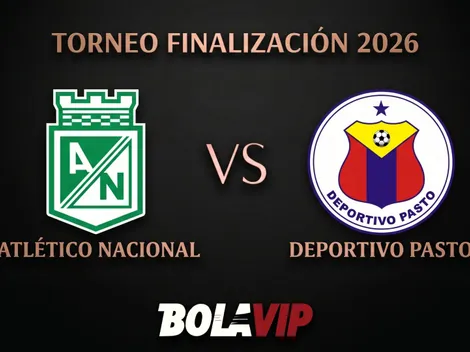 ¿A qué hora y dónde ver EN VIVO Atlético Nacional vs. Pasto? Canales de TV y streaming online