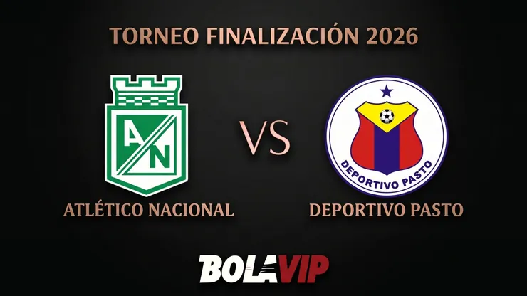 Atlético Nacional enfrenta a Deportivo Pasto.