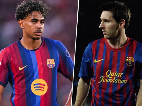 Pese a sus 20 contribuciones de gol, Lamine Yamal no supera a Lionel Messi en Barcelona