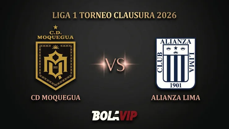 Alianza Lima visita a CD Moquegua por el Torneo Clausura 2026.