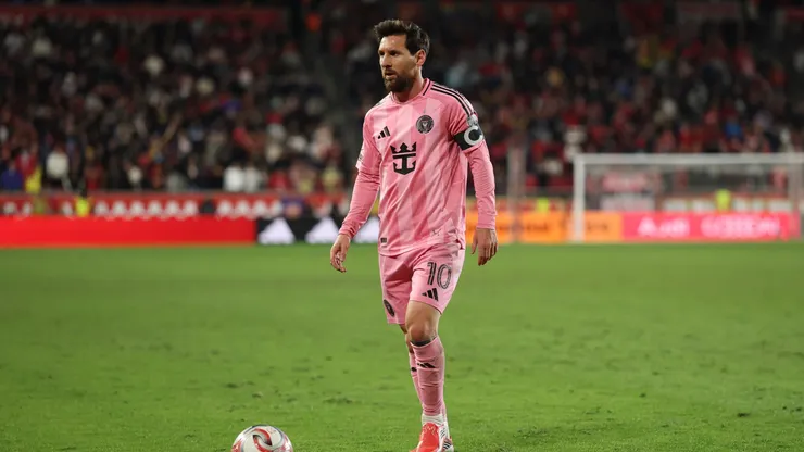 Lionel Messi, en el último partido ante New York Red Bulls.