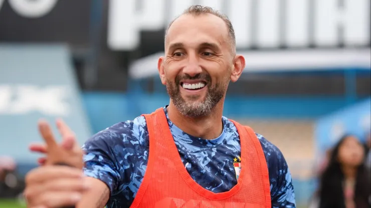 Hernán Barcos, delantero de Sporting Cristal.