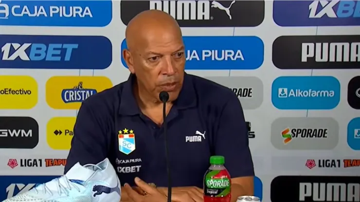 Roberto Mosquera, DT de Sporting Cristal.