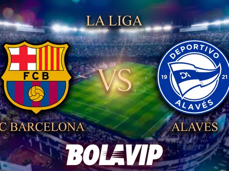 Dónde ver EN VIVO FC Barcelona vs. Alavés por LaLiga: hora, canales de TV y streaming