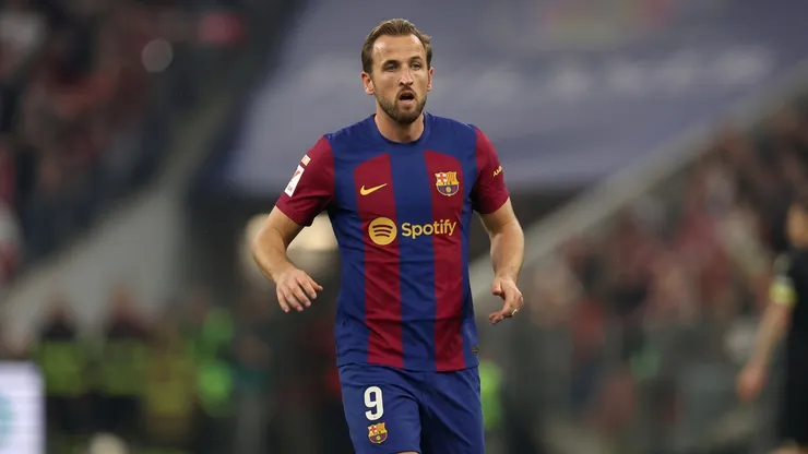 Harry Kane fue opción en el FC Barcelona.