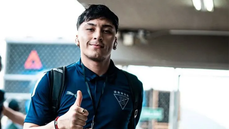 Alejandro Tobar, volante ecuatoriano de LDU.
