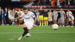 Sevilla se impuso en los penales ante Roma y sumó otro título en Europa League