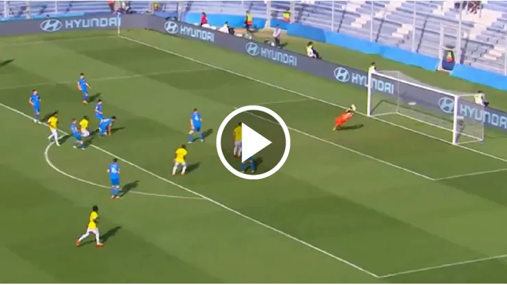 Golazo Yaser Asprilla (Captura DSports)