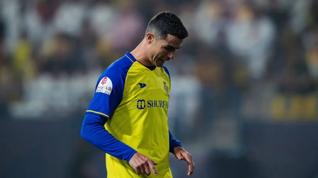Cristiano Ronaldo no ganó títulos en su primera temporada en Al Nassr (IMAGO / Power Sport Images).