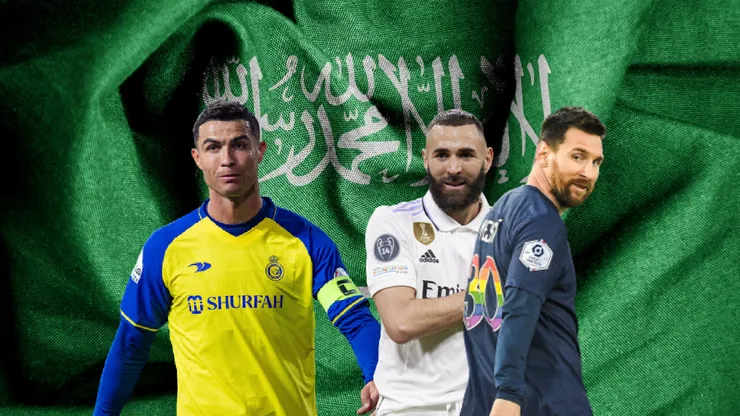 Benzema y Messi condicionan el futuro de CR7 en Arabia Saudita.