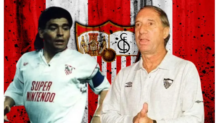 Diego Armando Maradona y Carlos Salvador Bilardo.