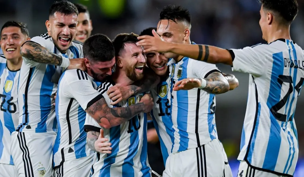 Lionel Messi en la selección Argentina: Getty