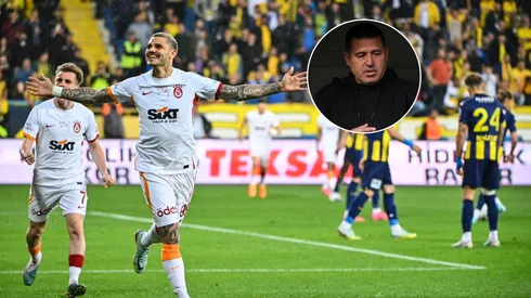 Icardi marcó, salió campeón y se lo dedicó a Riquelme.